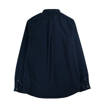Paul Smith Soft Touch Cotton Shirt Navy Blue - Parasol Store