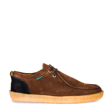 Paul Smith Suede Buster Shoes Dark Brown - Parasol Store
