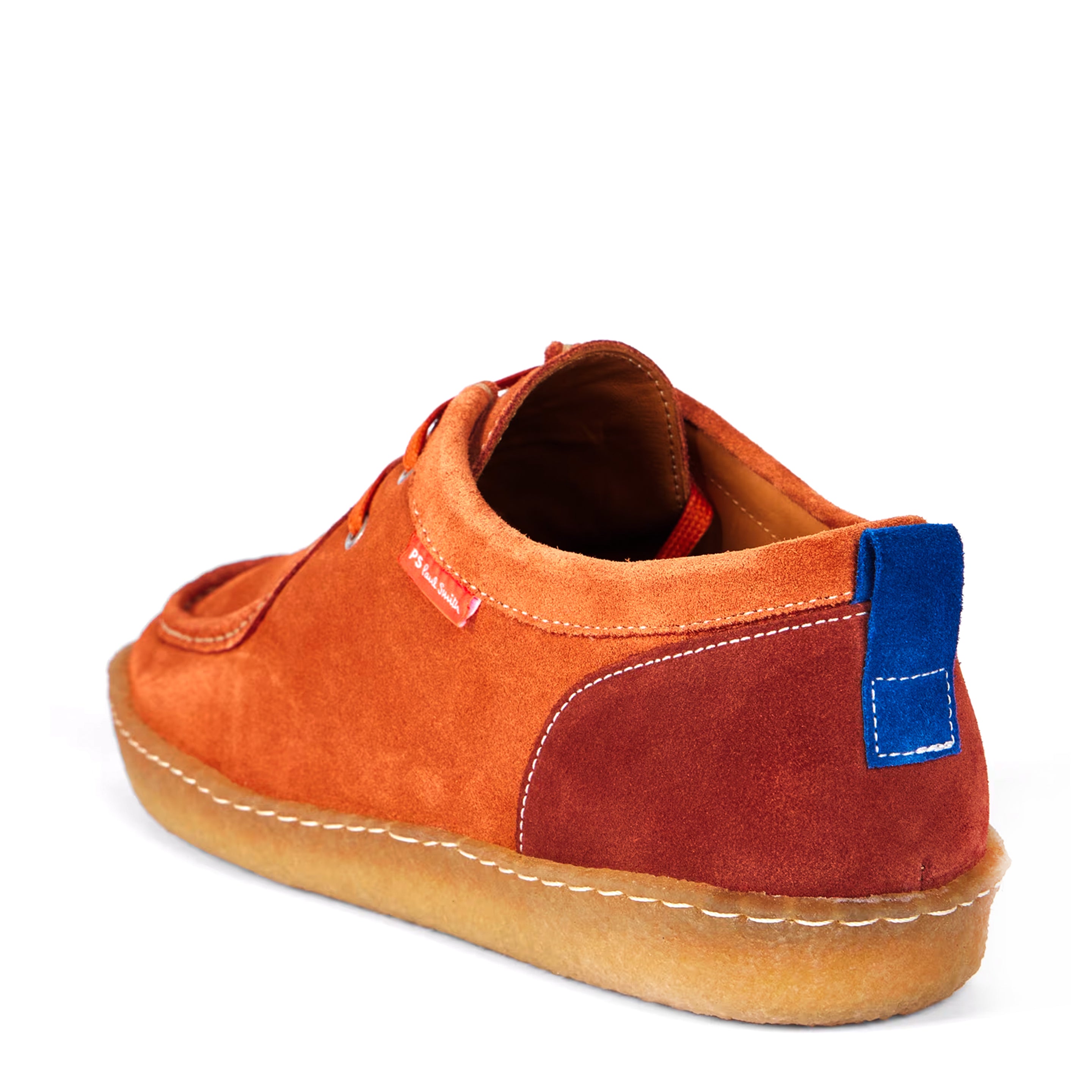 Paul Smith Suede Buster Shoes Orange - Parasol Store
