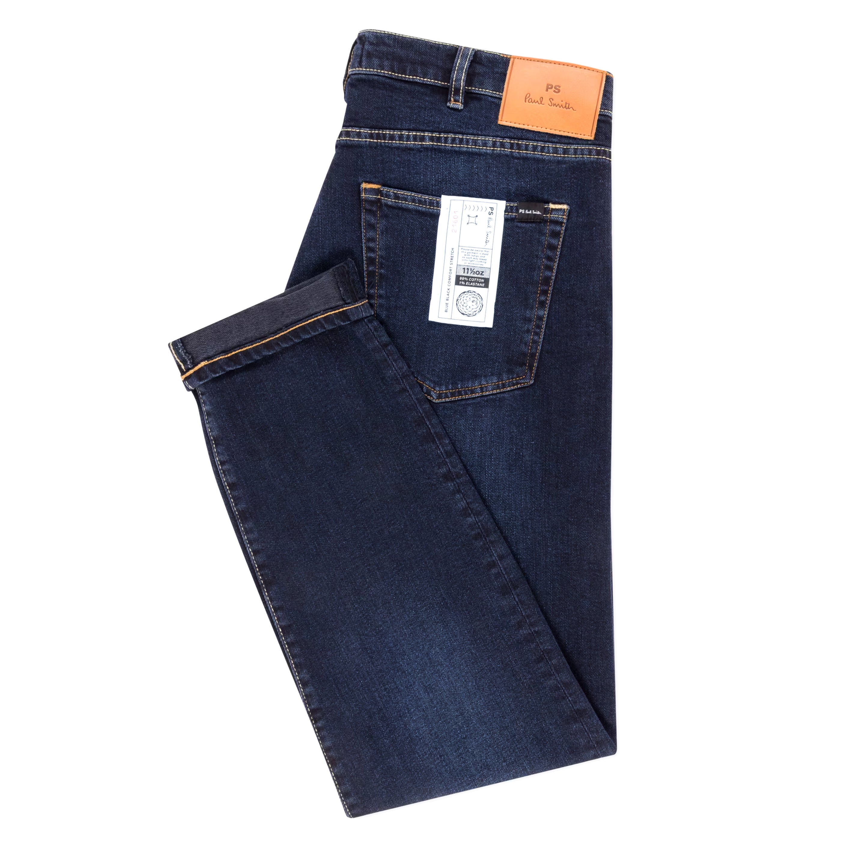 Paul Smith Tapered-Fit Jeans Dark-Wash - Parasol Store