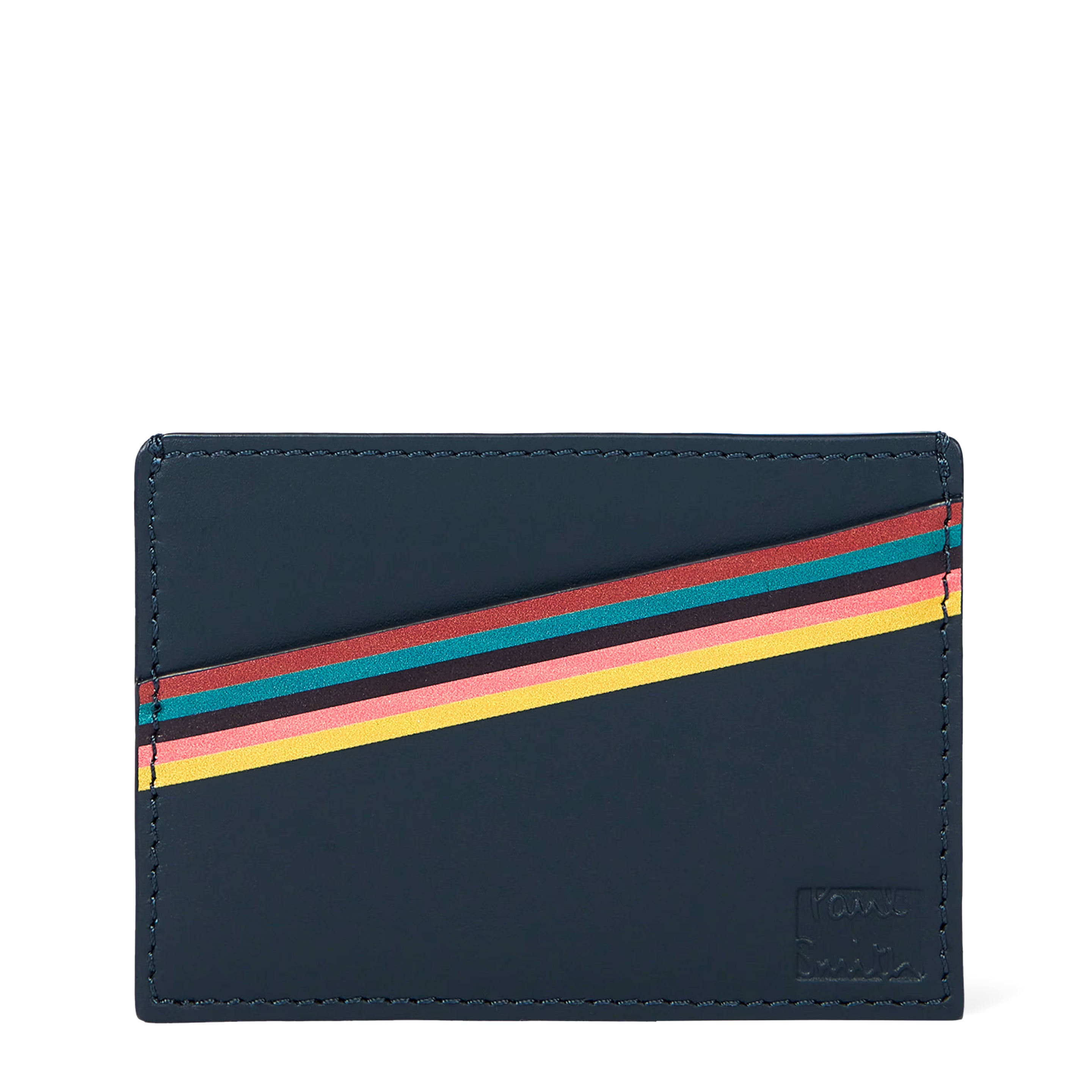 Paul Smith Wallet Card Holder Navy - Parasol Store