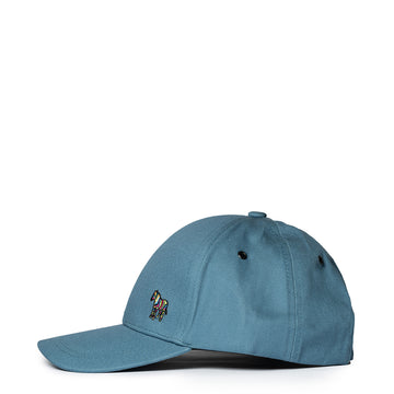 Paul Smith Zebra Logo Baseball Cap Blue - Parasol Store