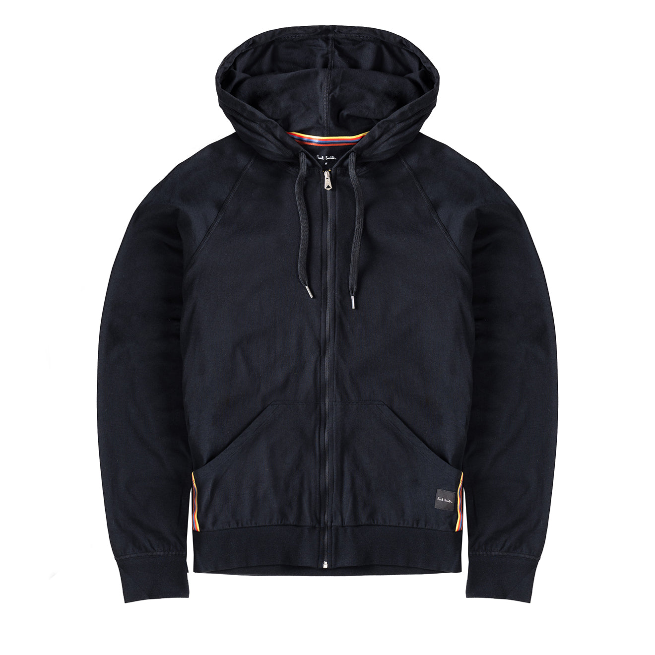 Paul Smith Zip Lounge Hoodie Black - Parasol Store