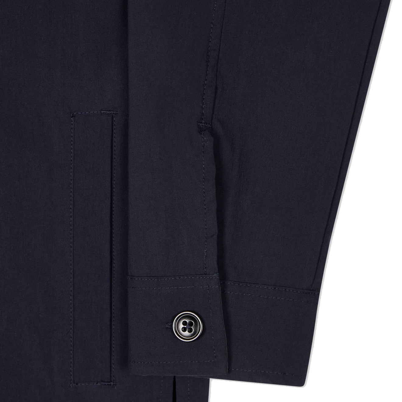 Paul Smith Zip Overshirt Very Dark Navy - Parasol Store