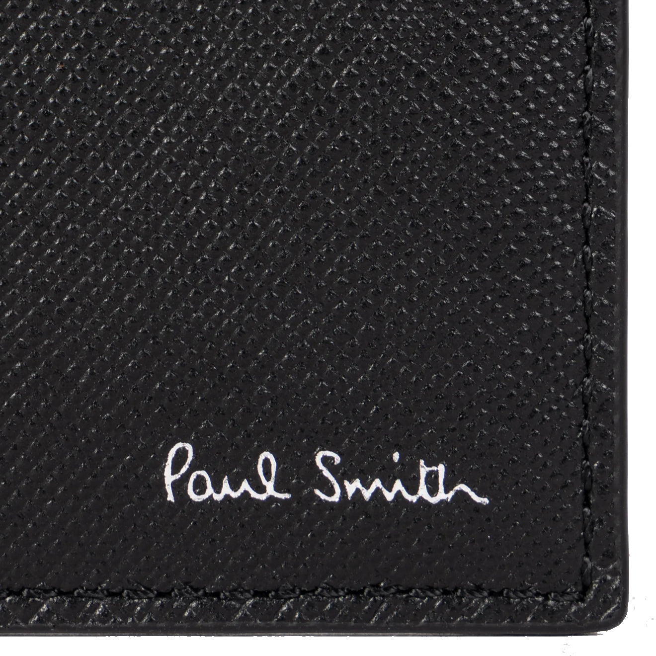 Paul Smith 'Signature Stripe Balloon' Interior Billfold Wallet Black - Parasol Store