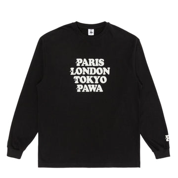 Pawa Speed Sports Worldwide LS T-Shirt Black - Parasol Store