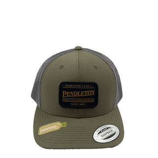 Pendleton Large Patch Trucker Cap Loden - Parasol Store