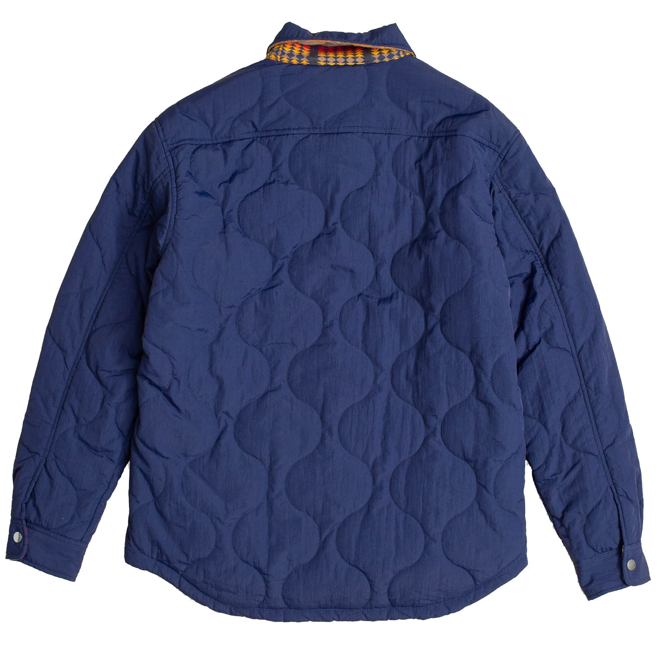 Pendleton Reversible Quilted Overshirt Harding Navy - Parasol Store
