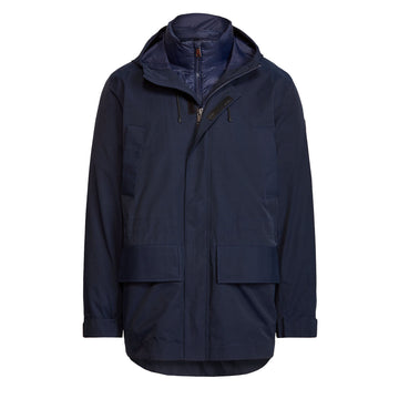 Polo Ralph Lauren Twill Hooded Coat and Quilted Liner Collection Navy - Parasol Store