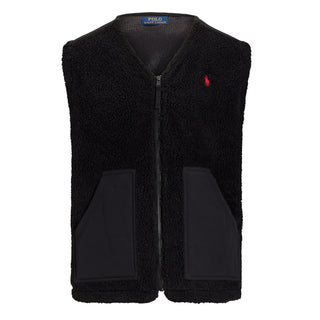 Polo Ralph Lauren Wind-Blocking Hybrid Gilet Newport Navy / Navy - Parasol Store