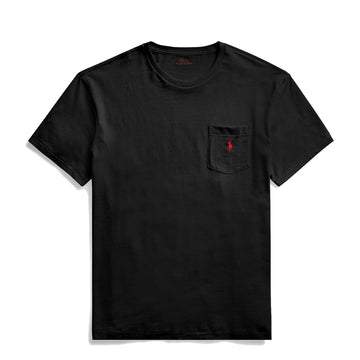 Polo Ralph Lauren Classic Fit Jersey Pocket T-Shirt RL Black - Parasol Store