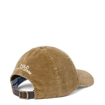 Polo Ralph Lauren Corduroy Ball Cap Dispatch Tan - Parasol Store