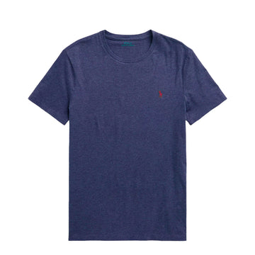 Polo Ralph Lauren Custom Slim Fit Jersey Crewneck T-Shirt Spring Navy Heather - Parasol Store