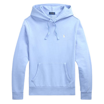 Polo Ralph Lauren Loopback Fleece Hoodie Chambray Blue - Parasol Store