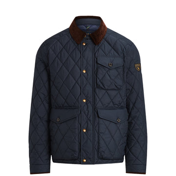 Polo Ralph Lauren Quilted Beaton Field Jacket College Navy - Parasol Store