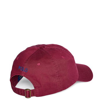 Polo Ralph Lauren The Iconic Cotton Chino Ball Cap Classic Wine - Parasol Store