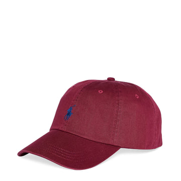 Polo Ralph Lauren The Iconic Cotton Chino Ball Cap Classic Wine - Parasol Store
