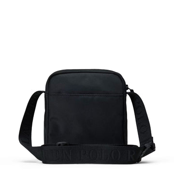 Polo Ralph Lauren Tonal Logo Crossbody Bag Black