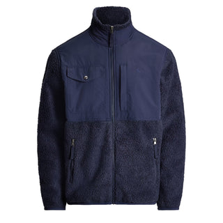 Polo Ralph Lauren Water Repellent Hybrid Fleece Jacket Newport Navy / Newport Navy - Parasol Store