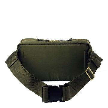 Porter-Yoshida and Co Force 2 Way Waist Bag Olive Drab - Parasol Store