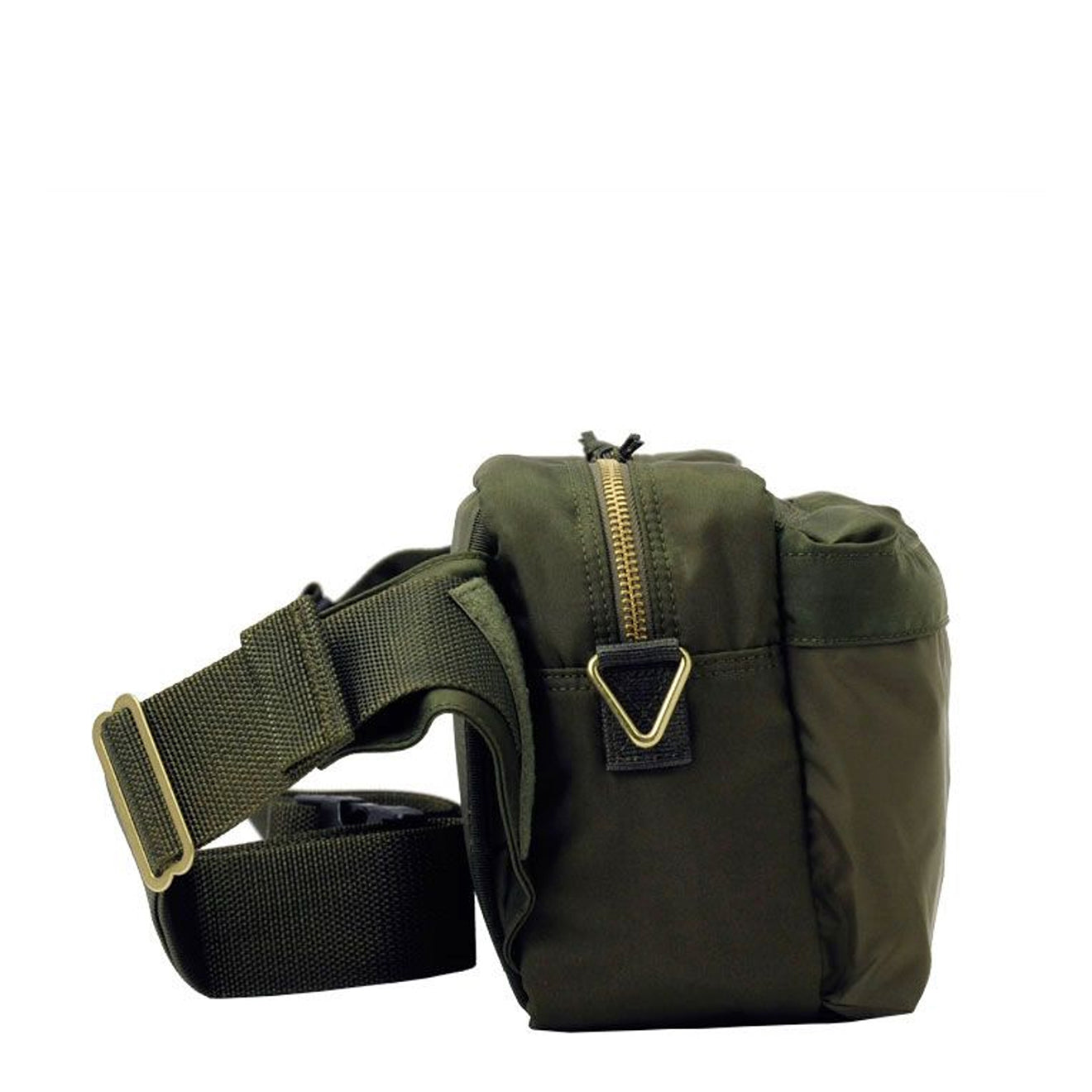Porter-Yoshida and Co Force 2 Way Waist Bag Olive Drab - Parasol Store