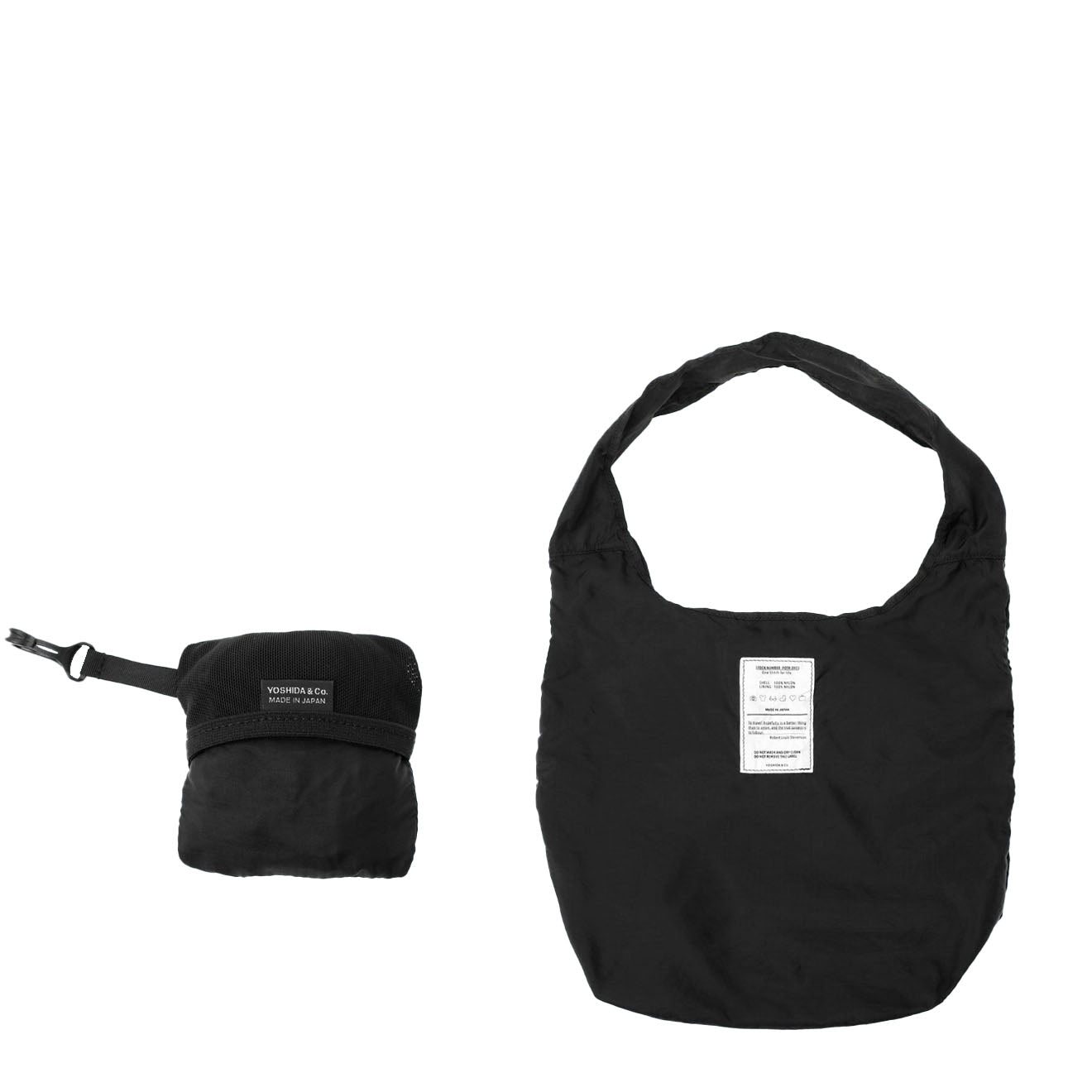 Porter-Yoshida and Co Potr Packs Shoulder Pack Large With Souvenir Bag Black - Parasol Store