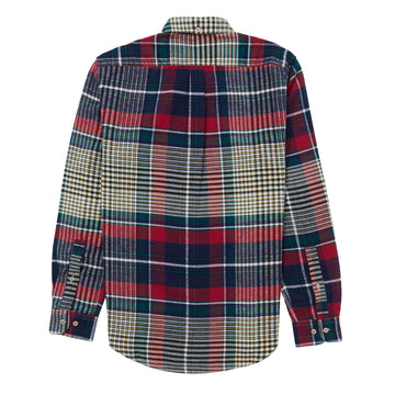 Portuguese Flannel Button Down Tolly Shirt Red / Blue / Green