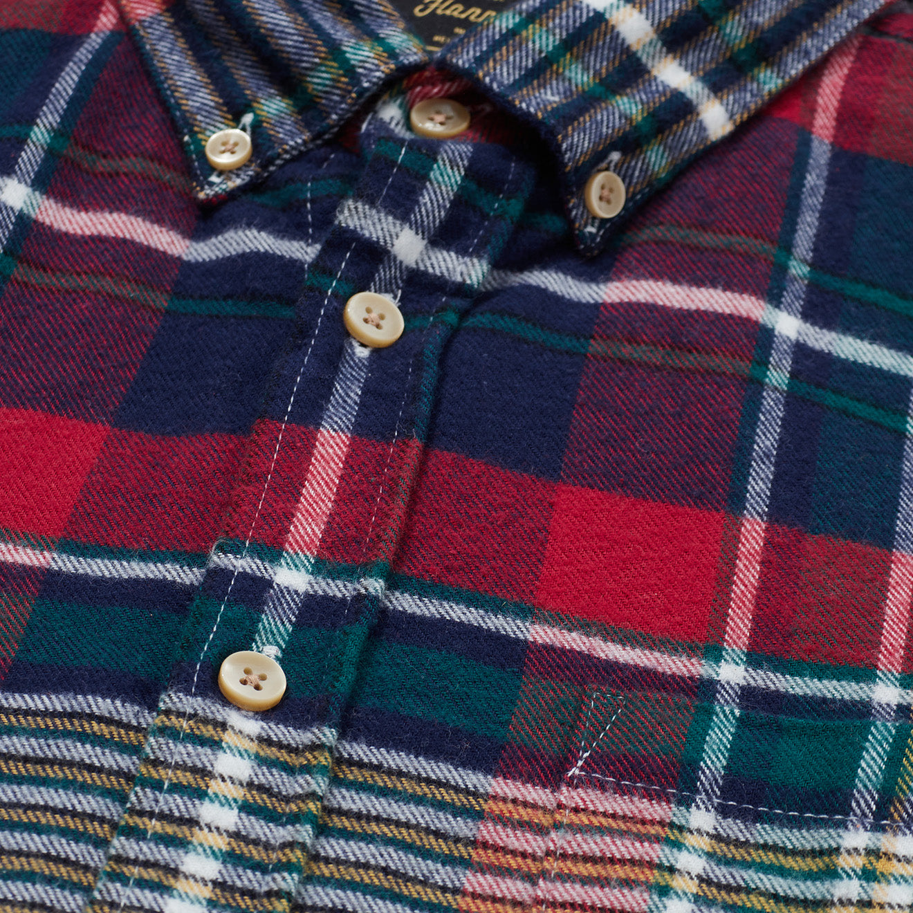 Portuguese Flannel Button Down Tolly Shirt Red / Blue / Green