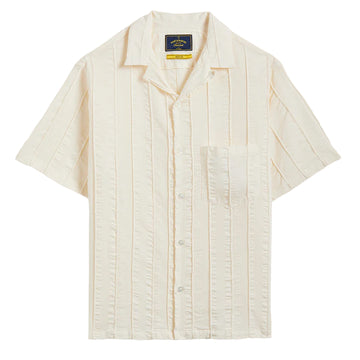 Portuguese Flannel Punta S/S shirt White - Parasol Store