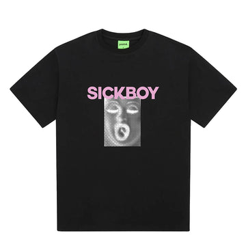 Postal Sickboy Print Tee Black - Parasol Store