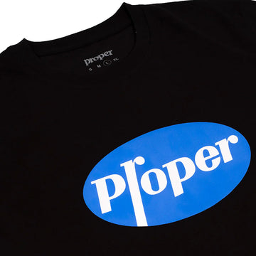 Proper Jab T Shirt - Black Proper