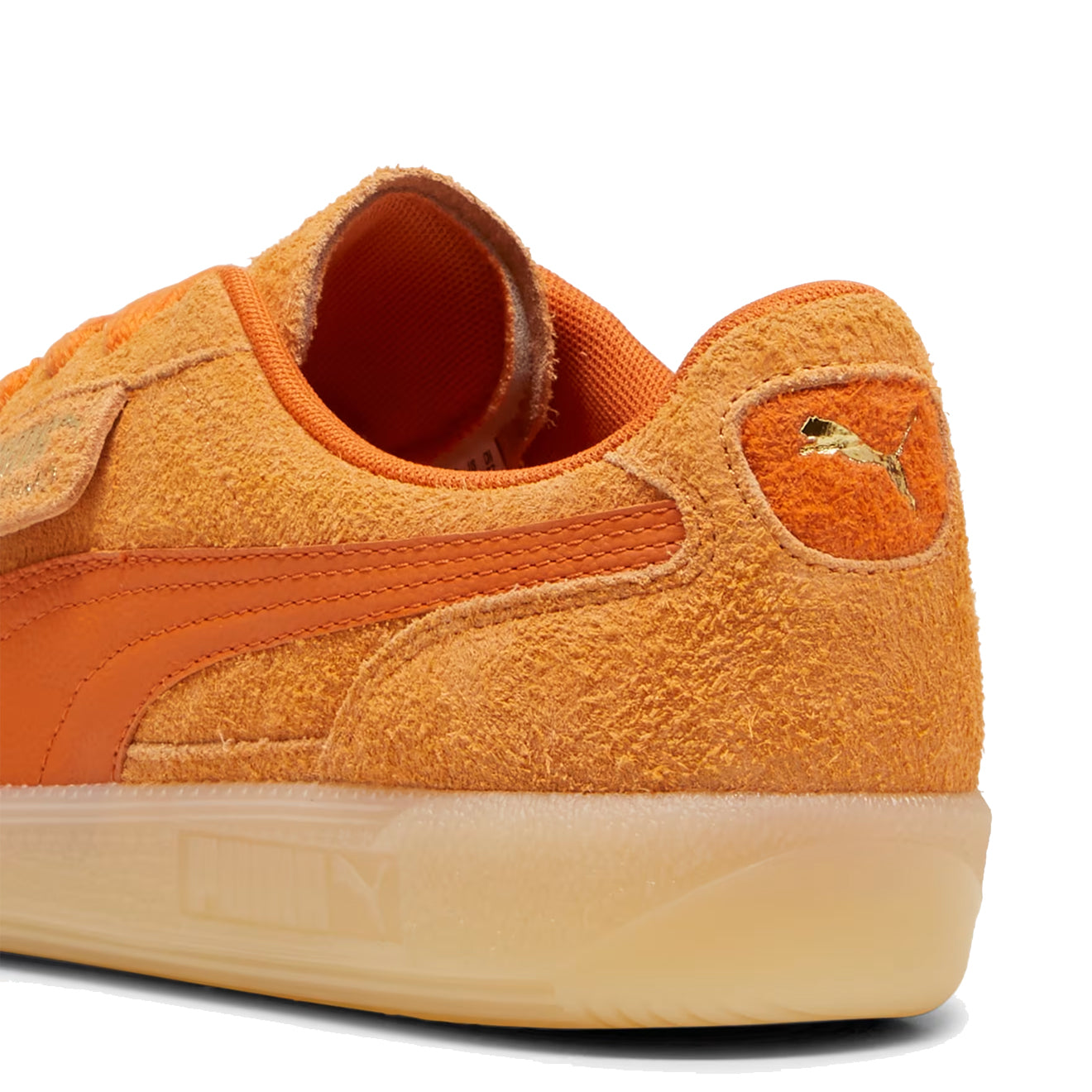 Puma Palermo Hairy Sneakers Bright Melon / Maple Syrup - Parasol Store