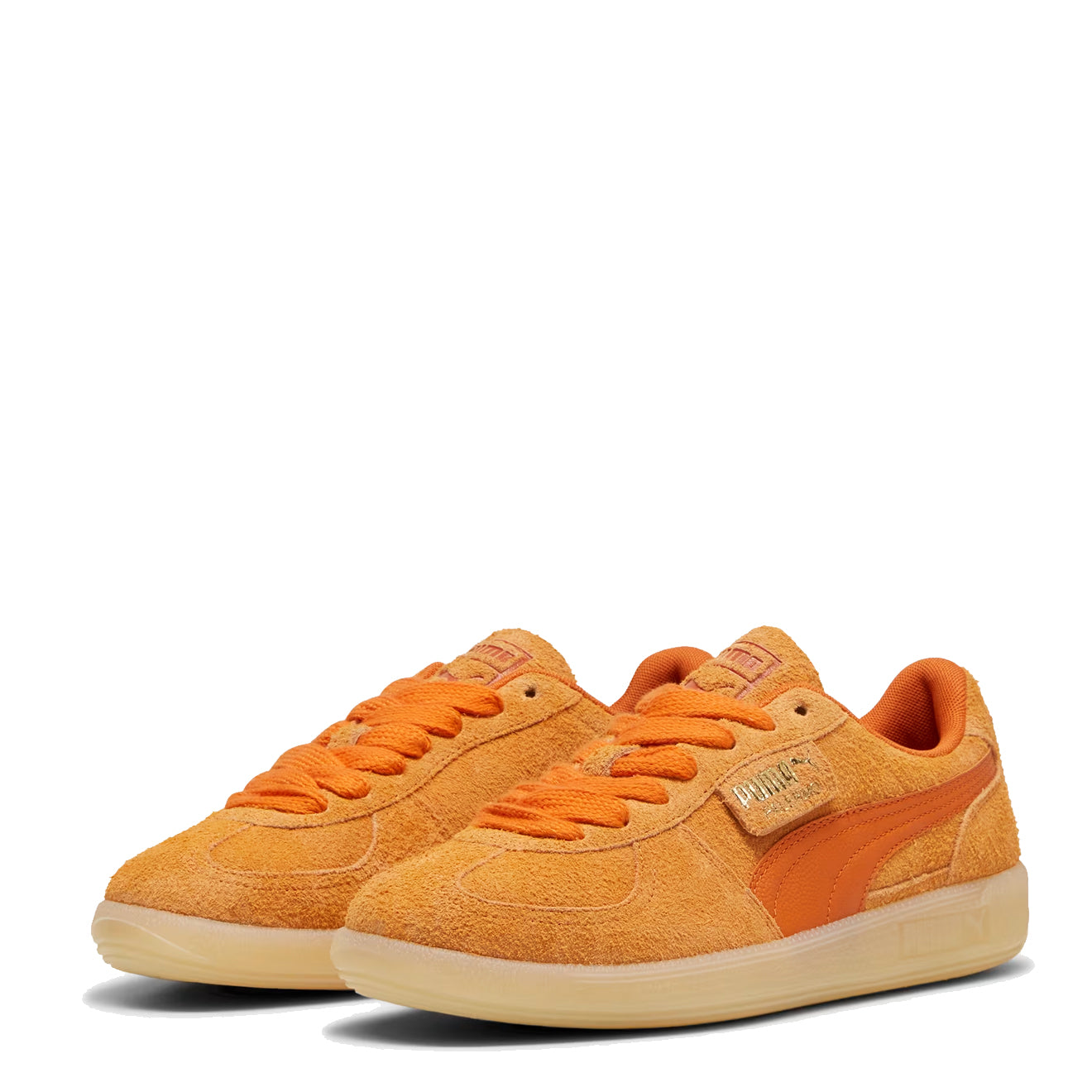Puma Palermo Hairy Sneakers Bright Melon / Maple Syrup - Parasol Store