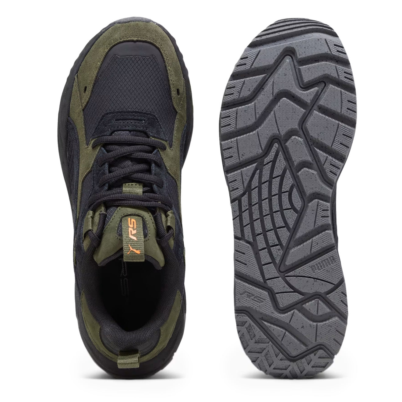 Puma Womens RS-Track Outdoor Strong Gray / Chocolate Puma