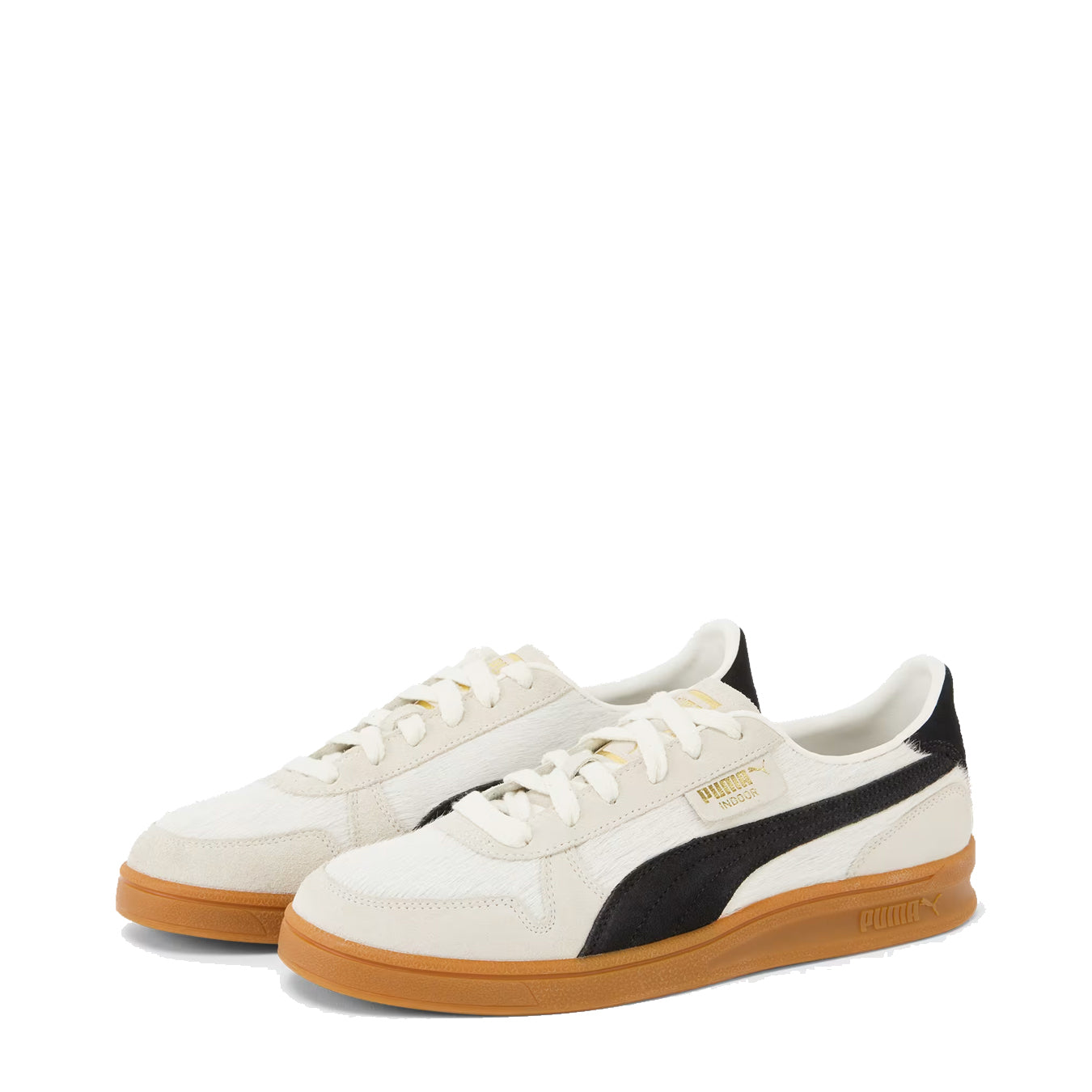 Puma Womens Indoor Canter Trainer Warm White / Puma Black - Parasol Store