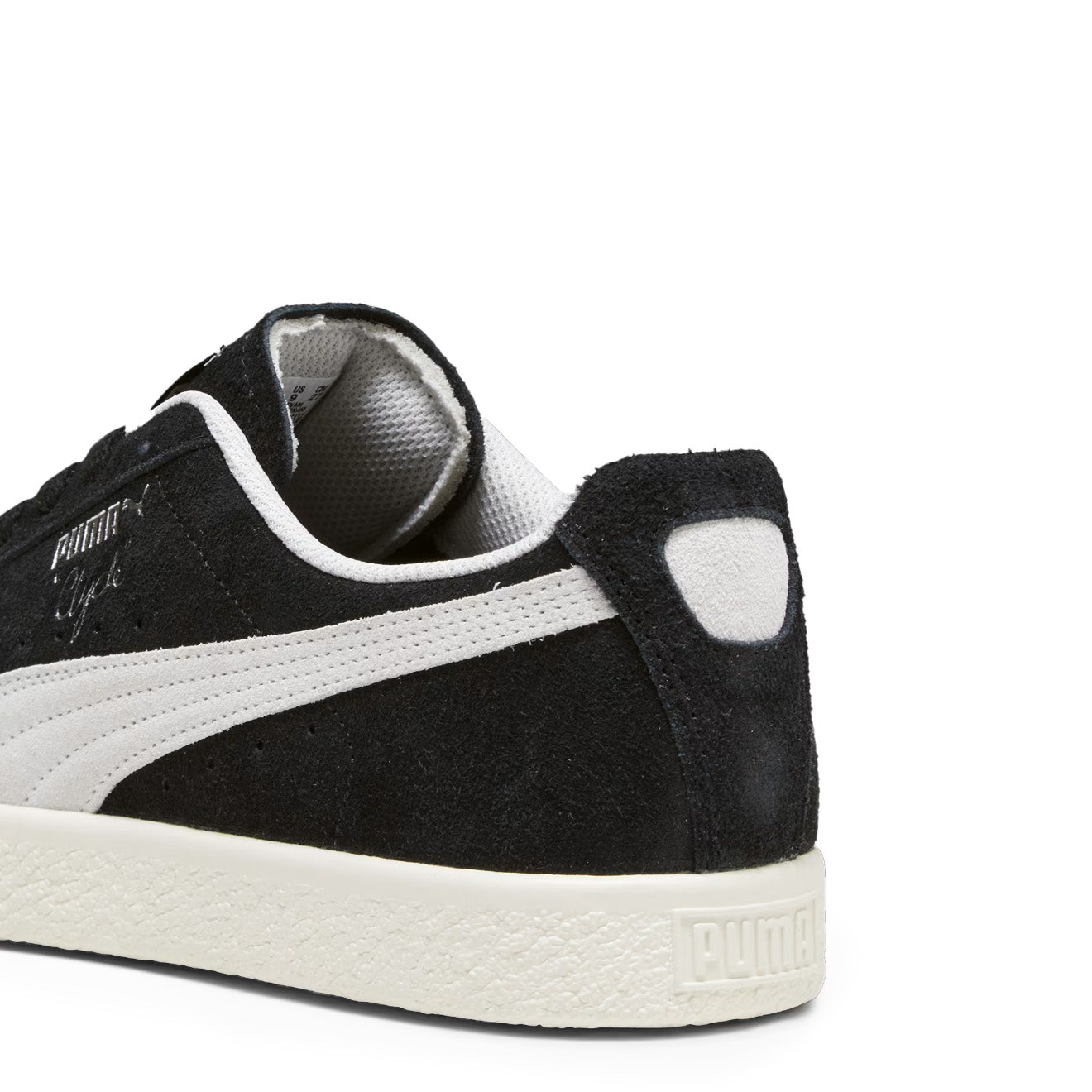 Puma Womens Clyde Teasel Puma Black / Frosted Ivory Puma