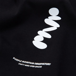 Purple Mountain Observatory Boulders S/S Tee Black - Parasol Store