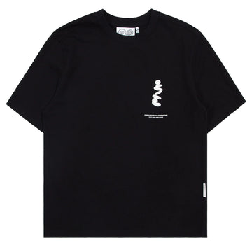 Purple Mountain Observatory Boulders S/S Tee Black - Parasol Store