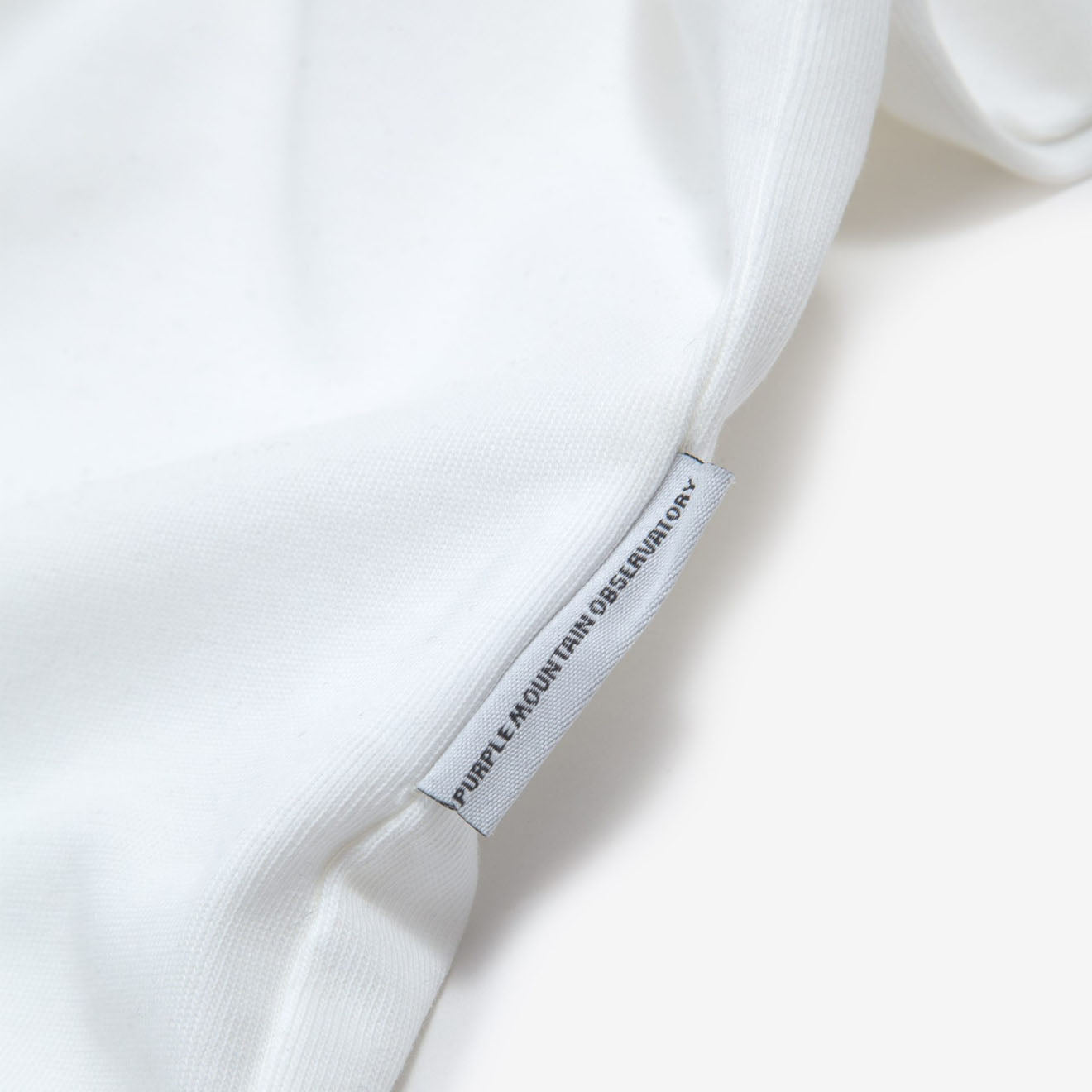 Purple Mountain Observatory Boulders S/S Tee White - Parasol Store