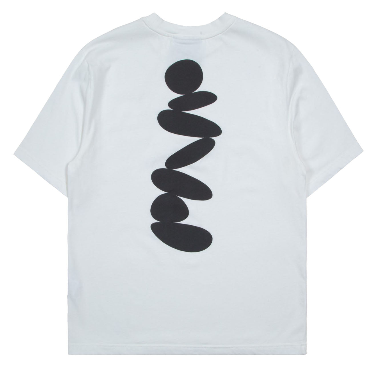 Purple Mountain Observatory Boulders S/S Tee White - Parasol Store