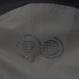 Purple Mountain Observatory Climate Hooded Jacket Black - Parasol Store