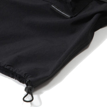 Purple Mountain Observatory Climate Hooded Jacket Black - Parasol Store