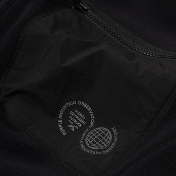 Purple Mountain Observatory Micro Fleece Black - Parasol Store
