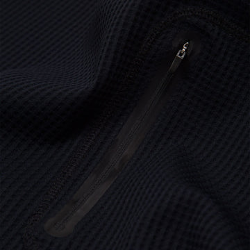 Purple Mountain Observatory Waffle L/S Tee Black - Parasol Store