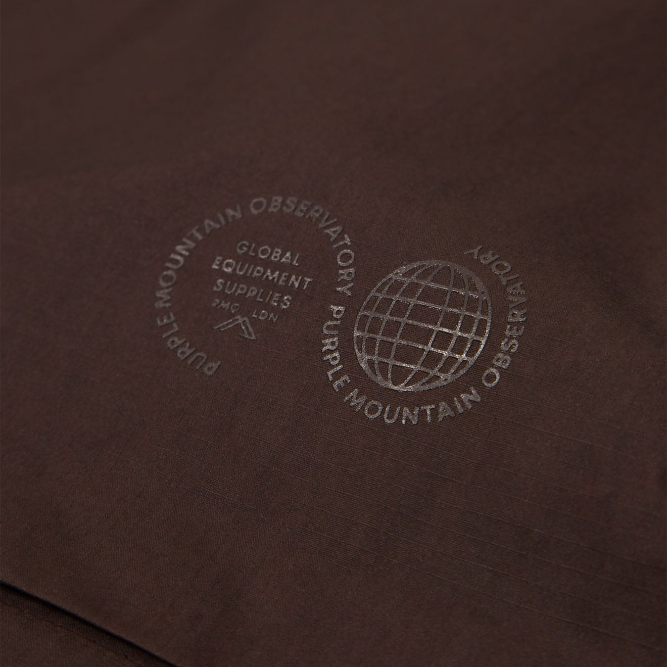 Purple Mountain Observatory Waxed Cygnus Jacket Terranova Burgundy - Parasol Store