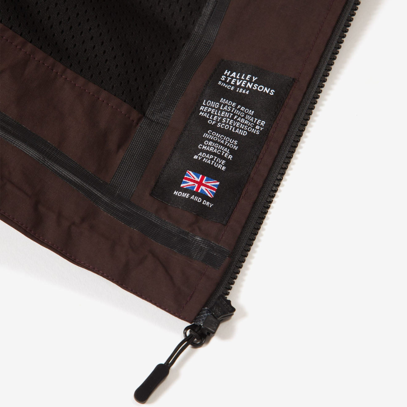 Purple Mountain Observatory Waxed Cygnus Jacket Terranova Burgundy - Parasol Store