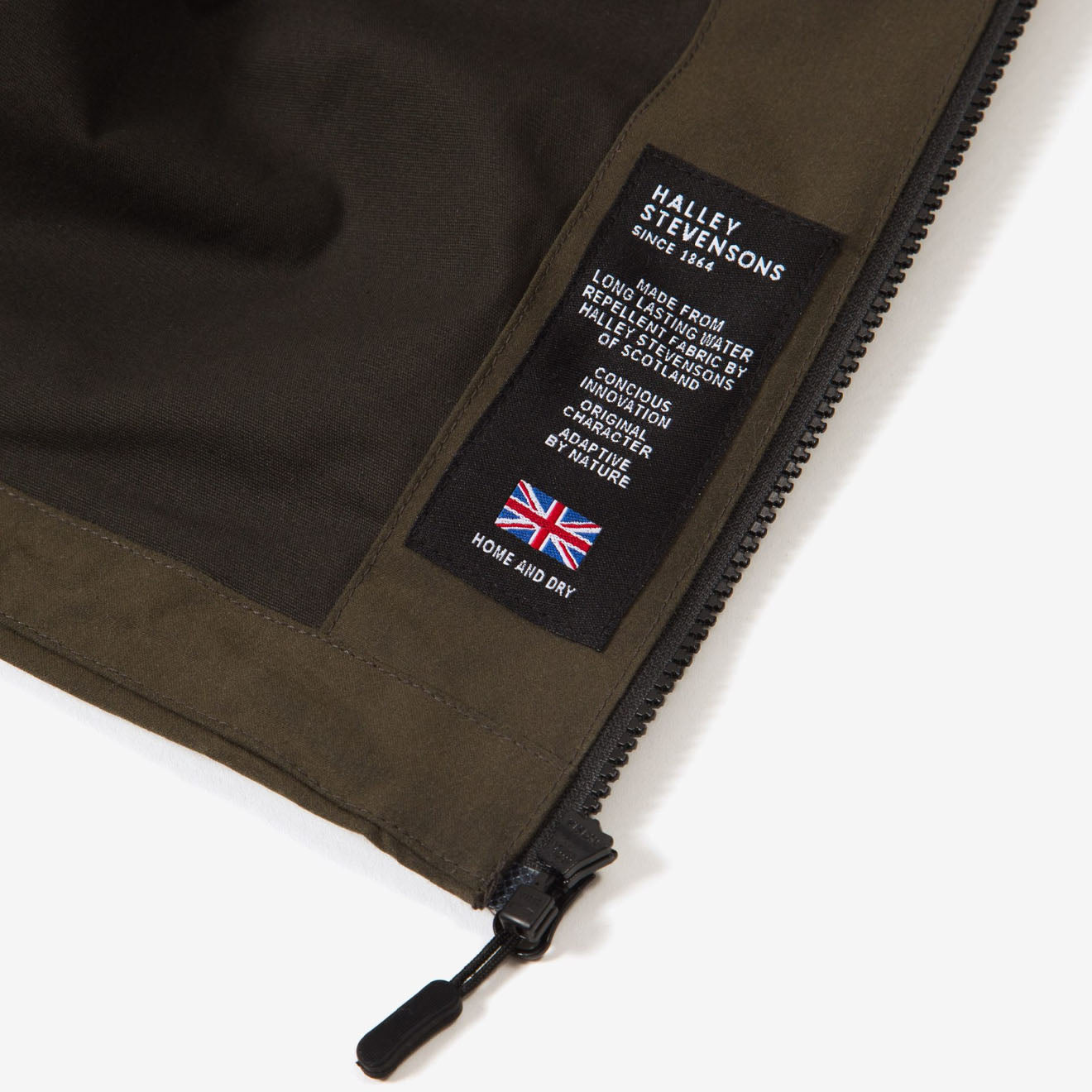 Purple Mountain Observatory Waxed Cygnus Jacket Washwax Khaki - Parasol Store