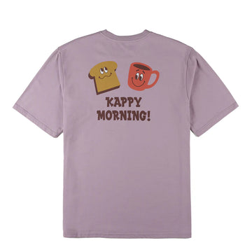Kappy Kappy Morning Half T-Shirt Toru Fukuda Edition Lilac - Parasol Store
