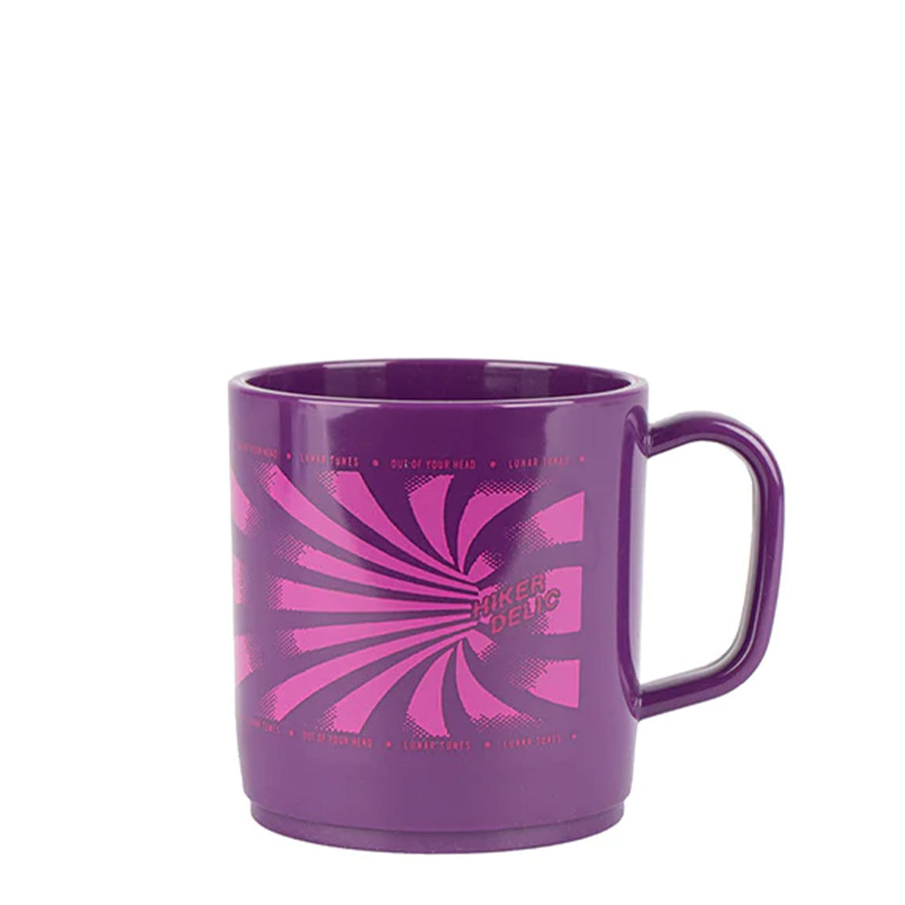 Hikerdelic Rave Flyer Mug - Purple - Parasol Store