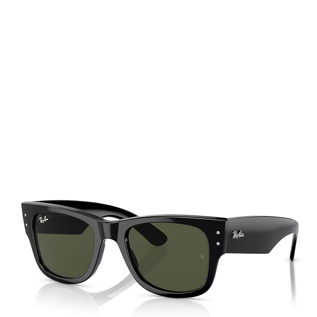 Ray-Ban RB0840S 901/31 51 Mega Wayfarer Sunglasses Polished Black